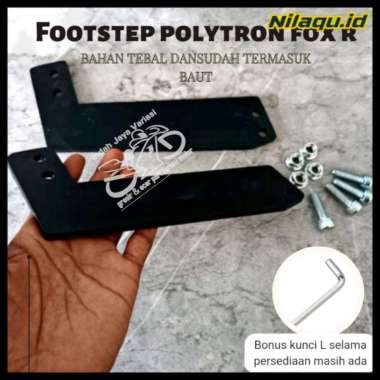 Footstep Polytron Fox R Extender Footstep Belakang Polytron Fox R Fox S Motor Listrik Breket Footste