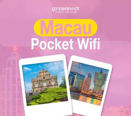 Pocket Wifi Sewa Modem Wifi Unlimited Macau Luar Negeri [GO CONNECT] Unlimited