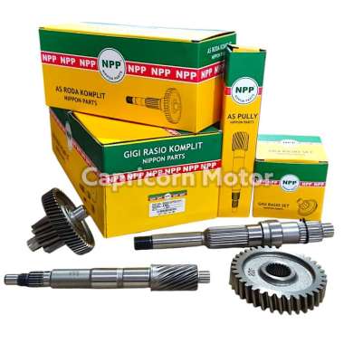 GIGI RASIO ASSY GARDAN SET NMAX OLD LAMA 155 GEARBOX SUSUN NPP