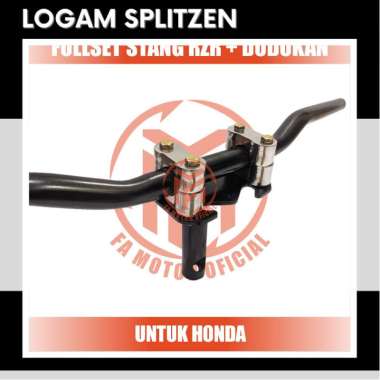 NEW Stang Rzr Plus Dudukan Paket Fullset Stang Racing Road Race Universal Motor Honda Yamaha Suzuki