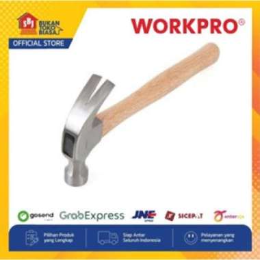 WORKPRO Palu Curved Claw Hammer 12 Oz With Hardwood Handle W041006