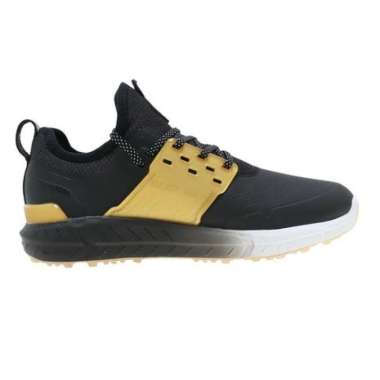 Sepatu Golf Pria PUMA IGNITE Articulate Black Gold Waterproof (377226-01) Original 41