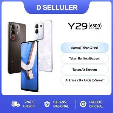 Vivo Y29 8/256 Putih Marmer