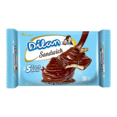 Dilan biskuit sandwich fresh pack 80 gram
