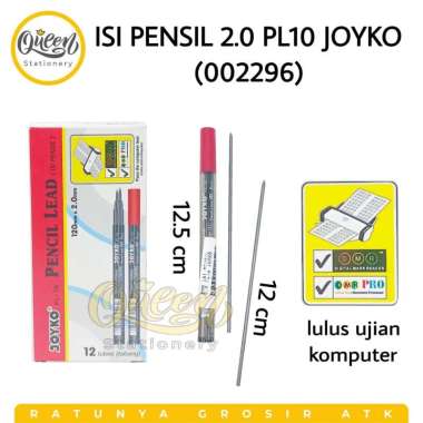 1 TUBE ISI PENSIL 2.0 PL10 JOYKO / ISI PENSIL MEKANIK / ISI PENSIL BESAR (002296)