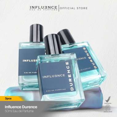 Parfum Pria Tahan Lama INFLUENCE Durence Eau De Parfum 50ml Parfum Lelaki Wanita Beli 3 Botol