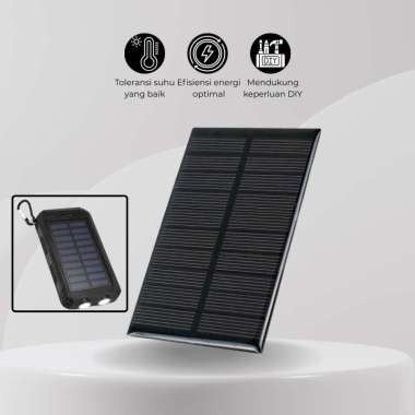 Solar Panel Mini Polycrystalline DIY Power Bank 5V 1.1W 220mA