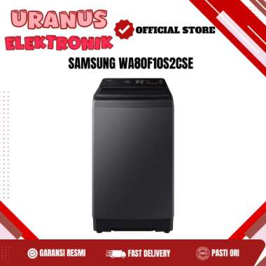 SAMSUNG WA80F10S2CSE MESIN CUCI TOP LOADING 10,5 KG AI WASH ECO BUBBLE AIR TURBO WA80F10S2CSE WA80F1