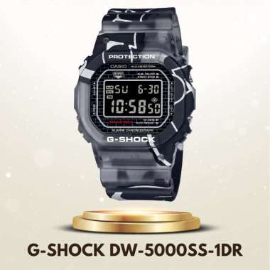 G-SHOCK DW-5000SS-1DR - Jam Tangan Pria Casio G-Shock Digital Original