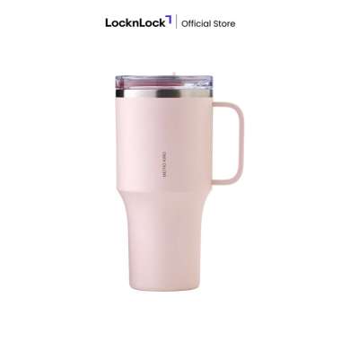 LocknLock NEW Metro King Tumbler 820ml - LHC4390 Light Pink
