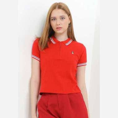 Hush Puppies Sersi Polo Wanita L Red