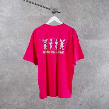 Kaos ADLV MUGSHOT ALIEN WHITE PINK FUCHSIA 100% ORIGINAL