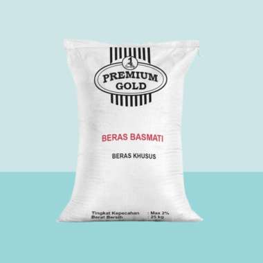 Beras Basmati PREMIUM GOLD XXL Kemasan 25kg Premium Basmati Rice