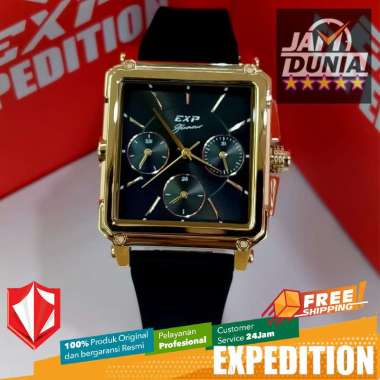 JAM TANGAN WANITA EXPEDITION ORIGINAL BLACK ROSE GOLD EXF 6618 EXF6618 EXF 6618 EXPEDITION 6618 JAM