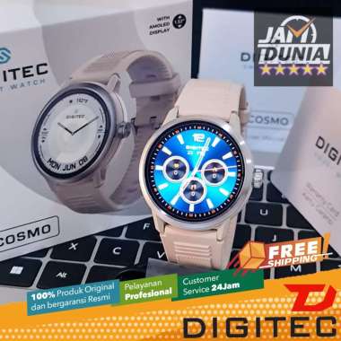 DIGITEC ORIGINAL SMARTWATCH COSMO CREAM JAM PRIA WANITA JAM DIGITAL SMARTWATCH DIGITEC COSMO