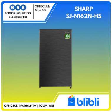 Kulkas 1 Pintu 133 Liter Sharp SJ N162N HS Kulkas Sharp SJ-N162N [RESMI]