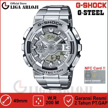 Casio G-SHOCK GM-110D-8ADR Jam Tangan Pria GSHOCK Steel GM110 GM-110D-8A GM110D