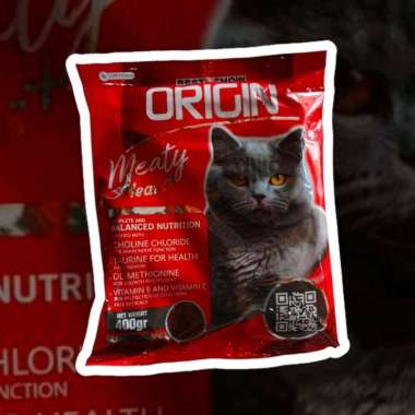 ORIGIN CAT FOOD MEATY MEAT URINARY 400 GR LEZAT!!!!