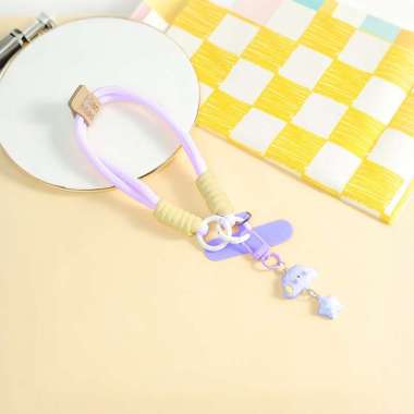RB-C1296 Tali Gantungan Hp Pendek Liontin Bintang Awan Lucu Casing Ponsel Universal / Phone Straps G