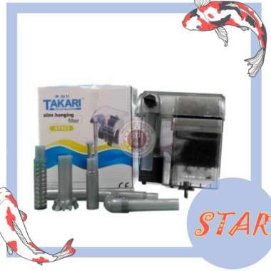 aquarium aquascape filter gantung TAKARI at 502 skimmer