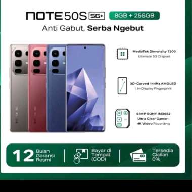 infinix note 50s 5g ram 8/256Gb