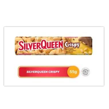 Promo Harga Silver Queen Chocolate Crispy 55 gr - Blibli