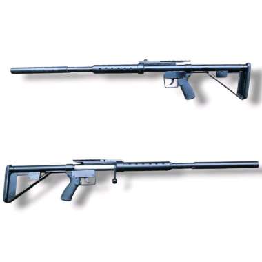 IMTAC SHTF-50 Mainan PVC Paralon Blowback Metal Bolt Toys Plastik BB Fps 450