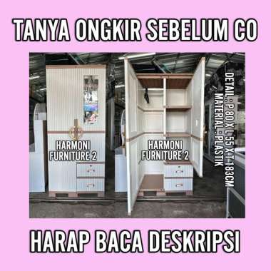 LEMARI PLASTIK OLYMPLAST OTC LUXURY LAMPU LED 3 WARNA LEMARI PLASTIK OLYMPLAST MODEL BARU FREE ONGKI