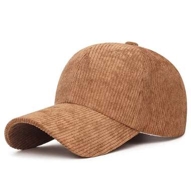 Baseball cap : YORICK - Topi Polos Topi Winter Topi Baseball Topi Pria Topi Wanita LIGHT BROWN