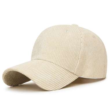 Baseball cap : YORICK - Topi Polos Topi Winter Topi Baseball Topi Pria Topi Wanita BEIGE