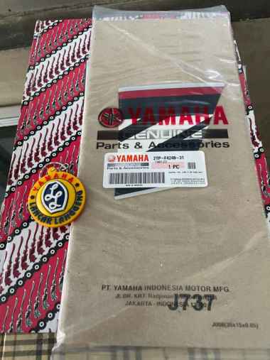 STIKER/STRIPING YAMAHA NEW VIXION ADVANCE 2016 PUTIH ORIGINAL YGP 2TP-F4248-31