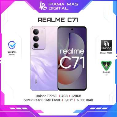 REALME C71 4GB 128GB (WHITE, VIOLET, FOREST) VIOLET