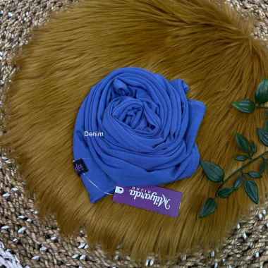 Milyarda Hijab Bergo Maudy L Kerudung Instan Denim
