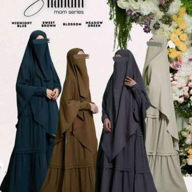 shanum set FK by Shazfa| gamis set syar'i| gamis set casual | gamis luxios M blossom set fk