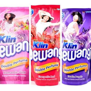 So Klin Pewangi sachet 60 ml Renceng isi 12 Biru