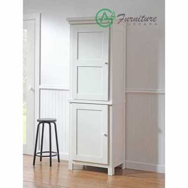 Lemari Dapur Sederhana Archer - Kayu Mahoni