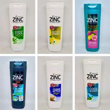 Zinc Anti Dandruff Shampoo green tea mint