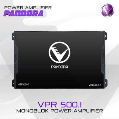 POWER MONOBLOK VENOM PANDORA VPR 500.1 Audio Mobil