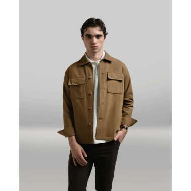 Broodis Trucker Canvas Jaket KAVI Brown Series M