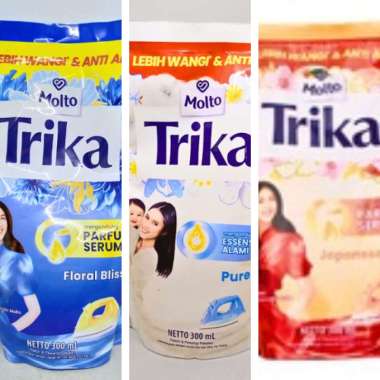 Molto Trika pelicin pakaian Biru