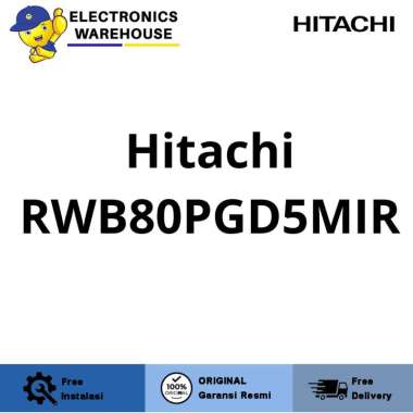 Hitachi Kulkas RWB80PGD5MIR