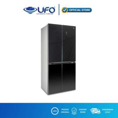 POLYTRON KULKAS 4 PINTU MULTIDOOR 480 LITER PRS510X