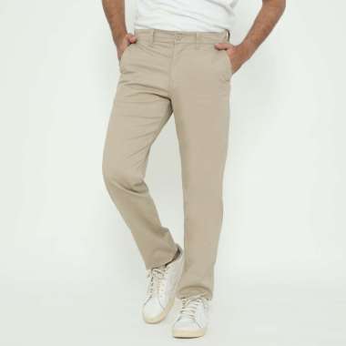 Platini Celana Chino Pria Panjang Cream 588047 29