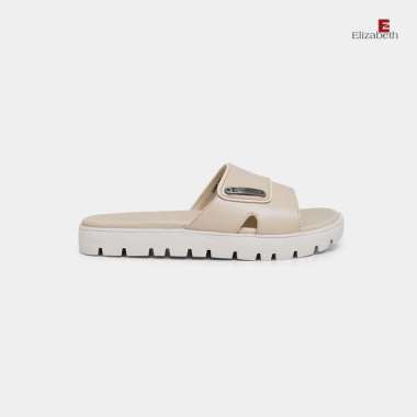 Elizabeth Shoes - Sandal Wanita | Slip On 0468-0364 40 Cream