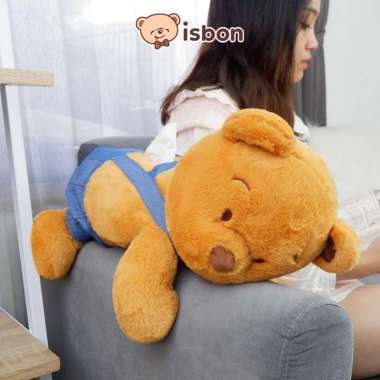 ISTANA BONEKA Beruang Timmy Tempat Tisu Multifungsi With Baju Jumpsuit Mainan Anak Hiasan Dekorasi T