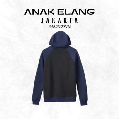 H-D Staple Raglan Hoodie Pria Colorblocked Black Beauty 96523-23VM XL