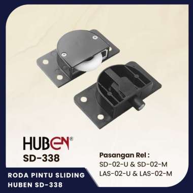 RODA PINTU SLIDING HUBEN SD-338