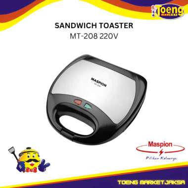 Maspion Pemanggang Roti Electric Sandwich Toaster MT-208 / Pemanggang Roti Maspion