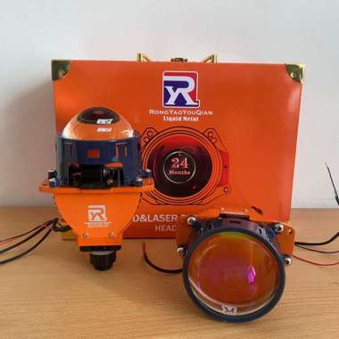 Lampu Depan Mobil Headlamp Mobil LED & Laser Projector 60Watt 3inch