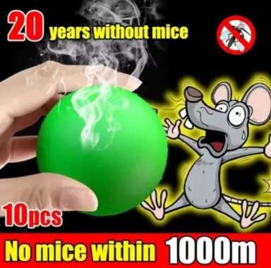 Anti Tikus Mobil Pengusir Tikus Pil Kamper Kapur Barus 10pcs/pack